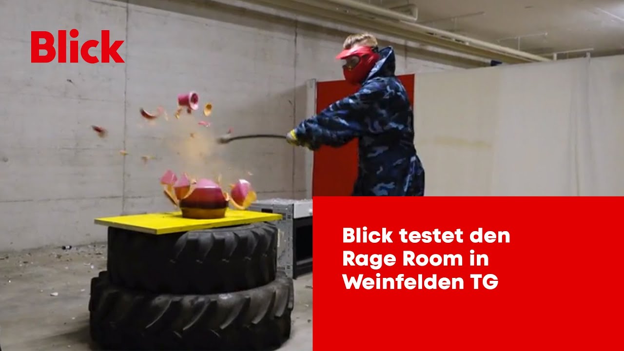 Rage Room: Geld zahlen, zum Sachen kaputt zu hauen