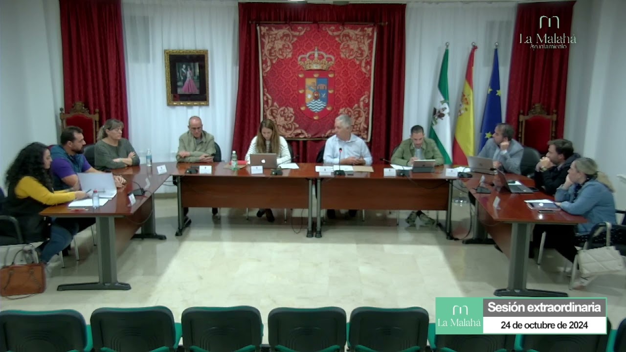Pleno Municipal Extraordinario | 24 de octubre de 2024