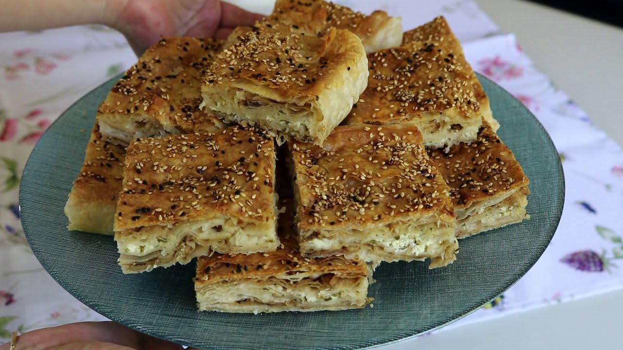 Peynirli Kuru Yufka Böreği Nasıl Yapılır? Börek Tarifleri - sevginin sofrası