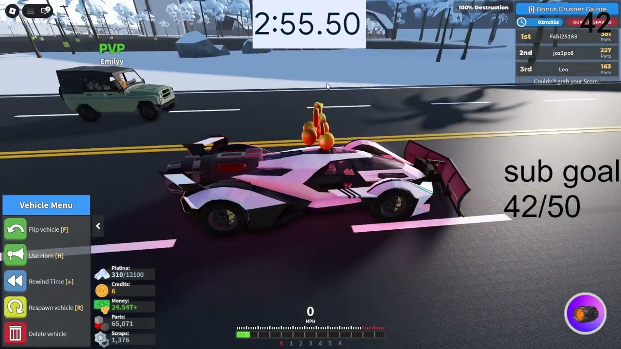pt2 of seeing how long i can survive in car crushers without being crushed
