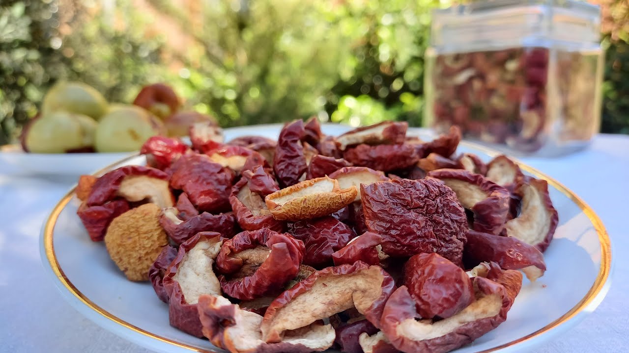 Hünnap nasıl ne zaman toplanır, Hoşaflık hünnap nasıl kurutulur ve saklanır.