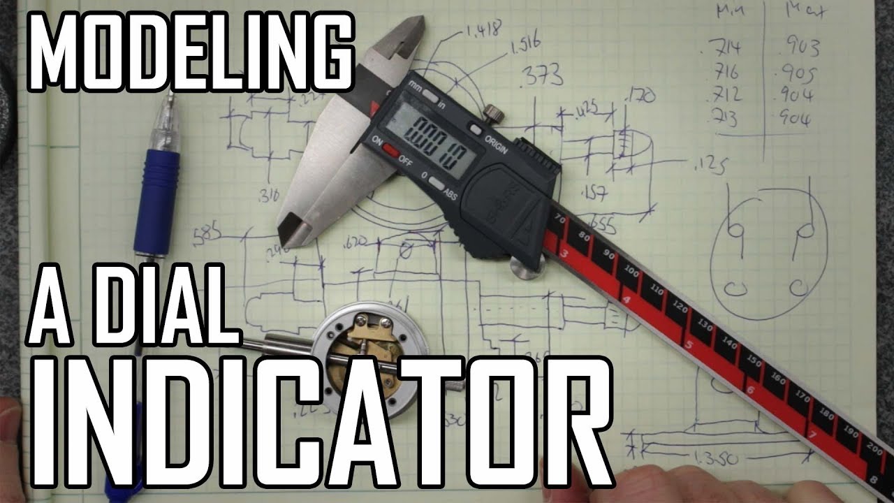 Toolpost Dial Indicator Part 1: Modeling the Indicator