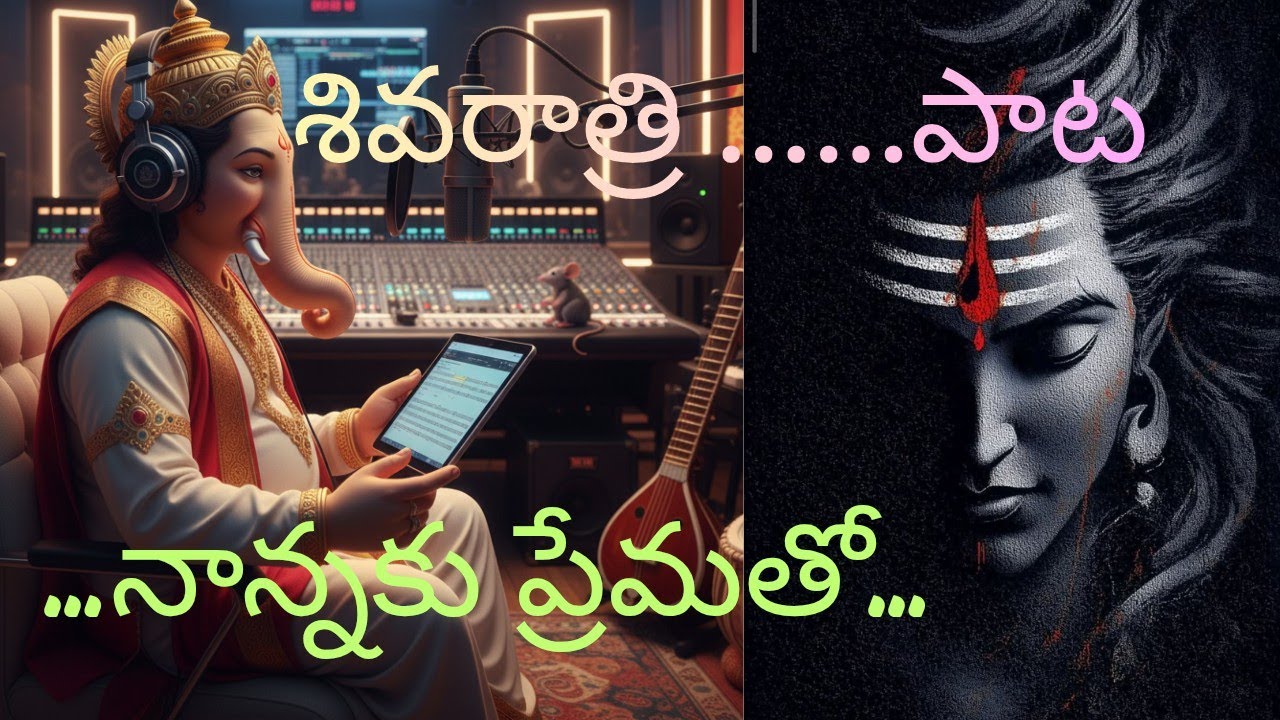 అమ్మకు సగమై నాకన్నీ నీవై నాన్న | మహా శివరాత్రి భక్తి గీతం Om Namah Shivaya Maha Shivaratri Song 2026