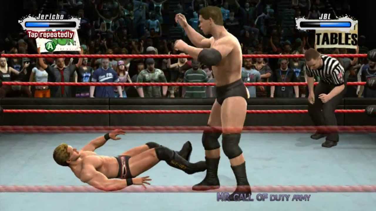 WWE SVR 09 - Chris Jericho DLC  vs JBL HD