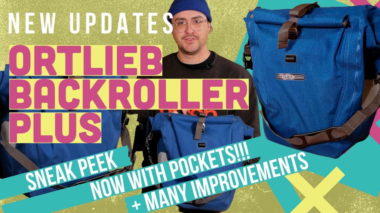 IT HAS POCKETS! - New Updates to the Ortlieb Backroller Plus