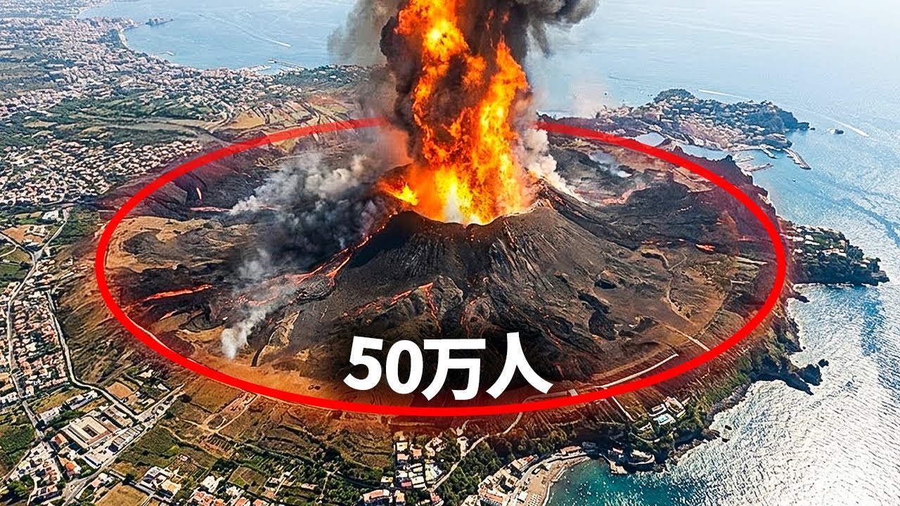 イタリアの次の噴火はポンペイよりも悪化する可能性がある