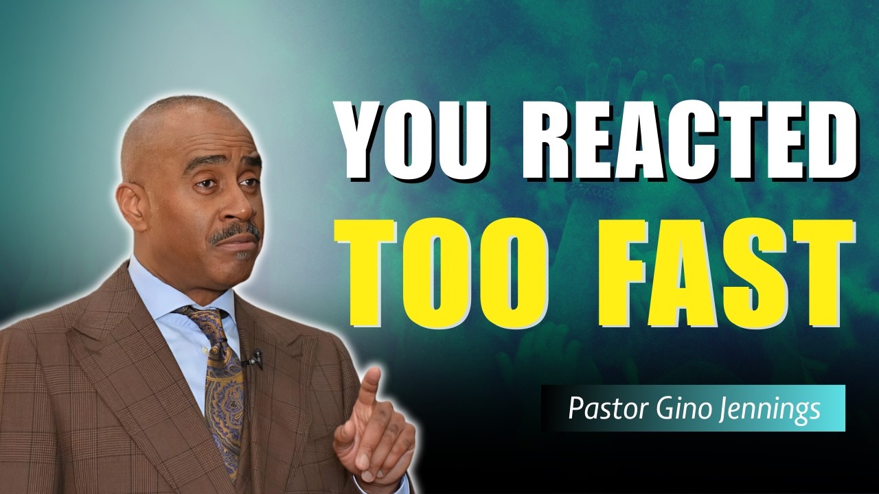 Stop Reacting Too Fast — You May Be Fighting the Truth | Pastor Gino Jennings