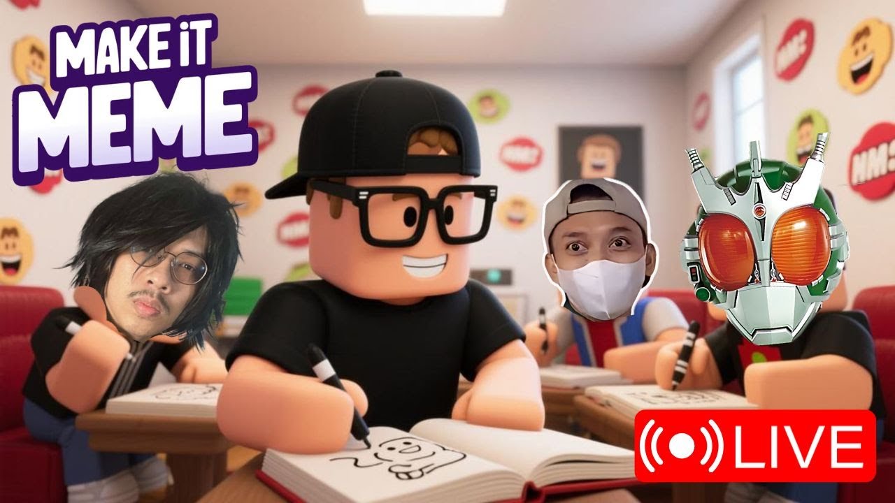 🔴LIVE - SIAPAKAH PEMBUAT MEME TERBAIK DI PENYU ESPORT? - MAKE IT MEME