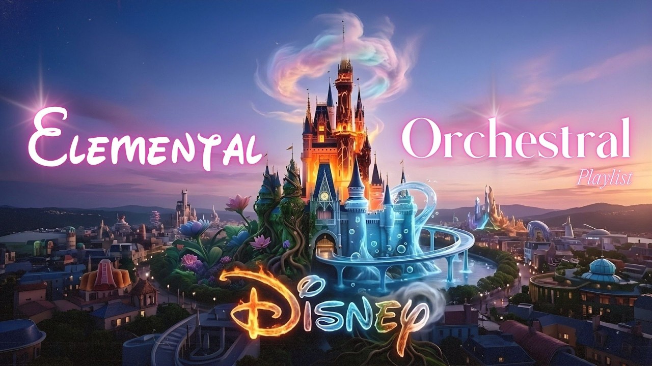 💧 Disney Elemental Orchestral 🔥 Steal The Show: Music to Find Harmony in Difference | Element City