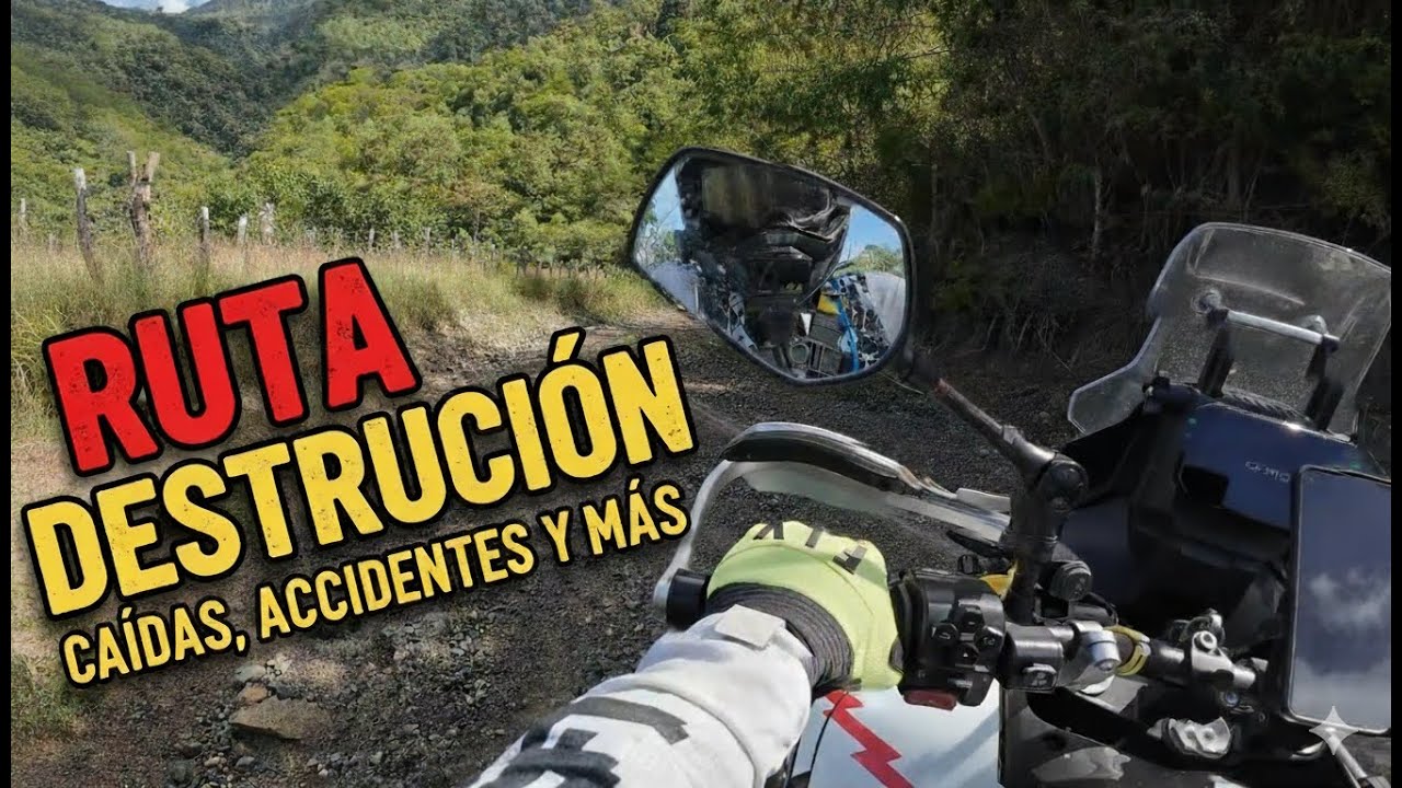 RUTA DESTRUCCIÓN - CAÍDAS - ACCIDENTES - LLUVIA - VALLE NUEVO Y MÁS!