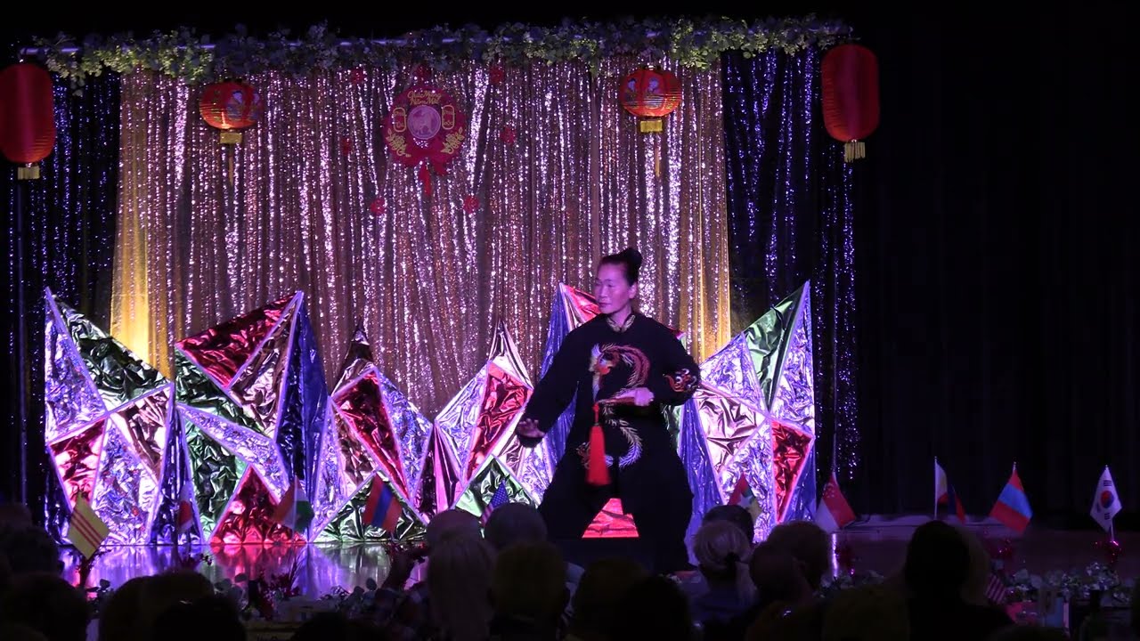 China - Tai Chi Demonstration by Master Grace Liu (Hanqing Tai Chi) at the 2026 Lunar New Year Celeb