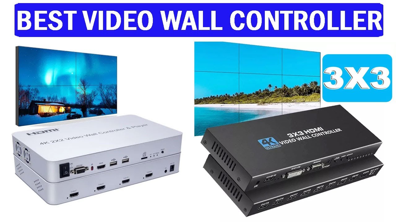 New Best Video Wall Controller | Top 5 Best HDMI Video Wall Controller 2024