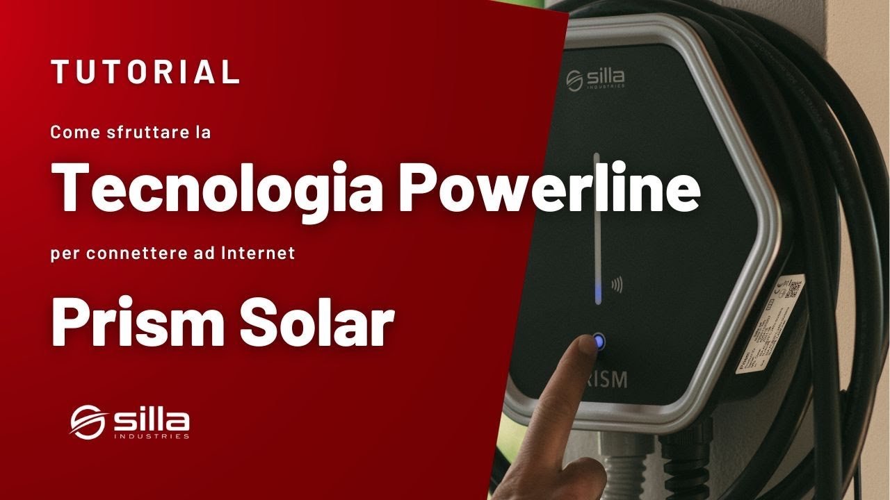 Tecnologia Powerline per connettere ad Internet Prism Solar