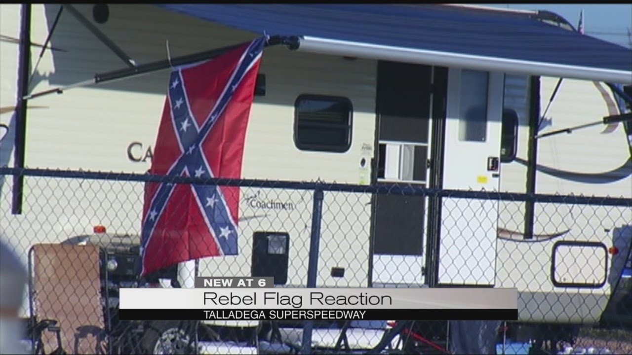 Rebel flags at Talladega