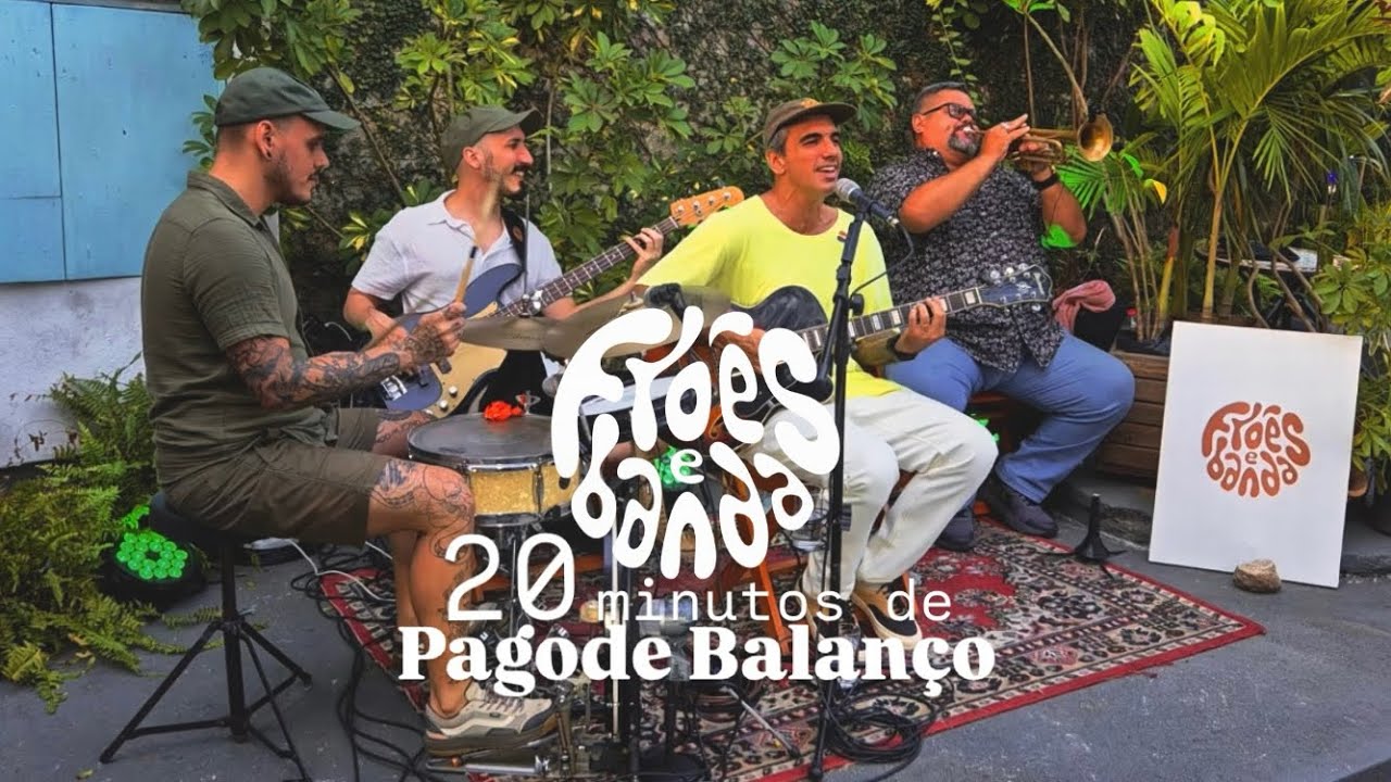 Pagode Balan&ccedil;o - Fr&oacute;es cantando 20 minutos de pagode balan&ccedil;o