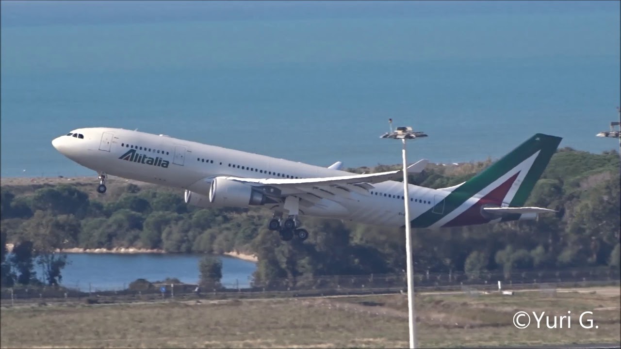 MUST SEE!!! Planespotting on Rome Fiumicino Airport Tower! 8/11/2017