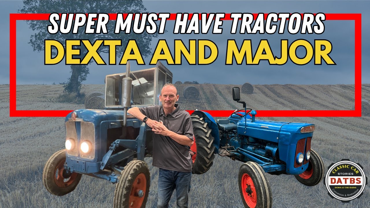 Super, must have tractors! The Fordson Super Major and Dexta Review