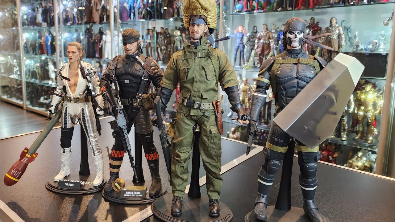 Мои фигурки Hot Toys и Inflames Toys Metal Gear Solid