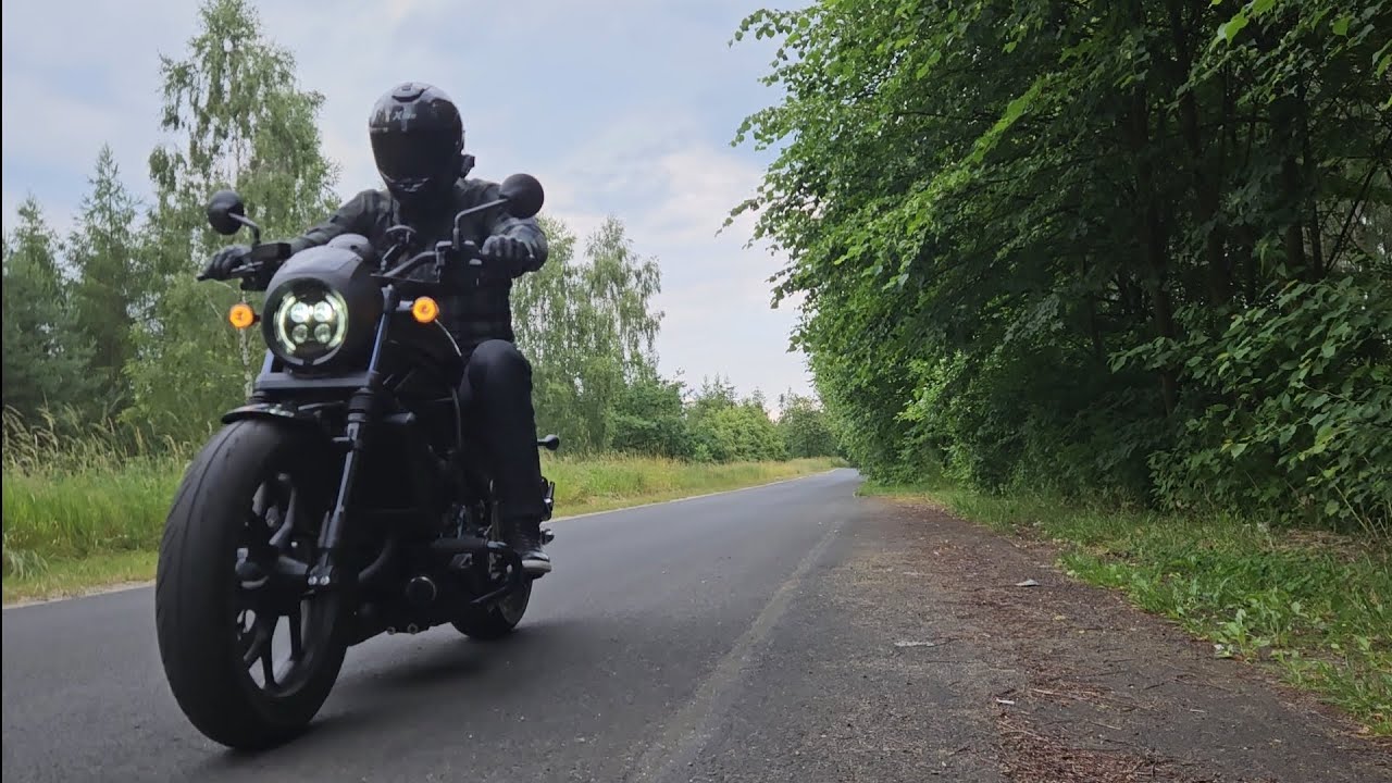 Honda Rebel CMX 1100 Miller Exhaust Comparison (with Euro 5 baffle and with Racing dB-absorber)