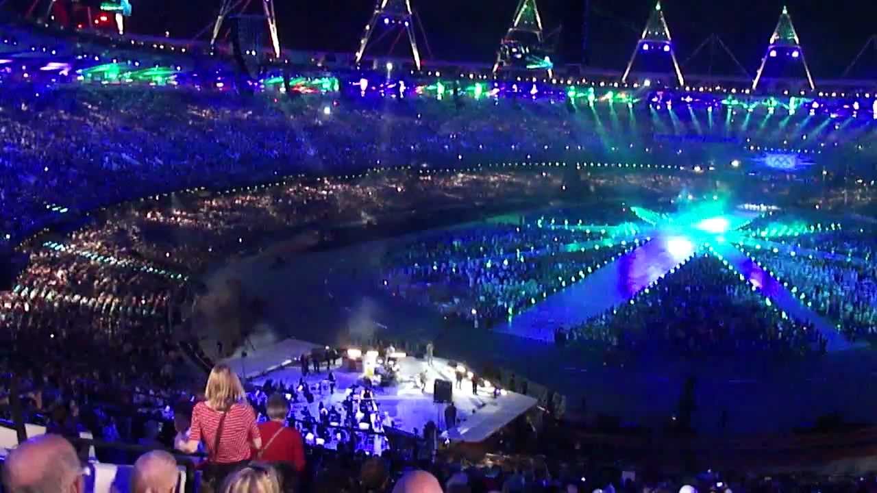 The WHO at London Olympics Closing Ceremonies.MP4
