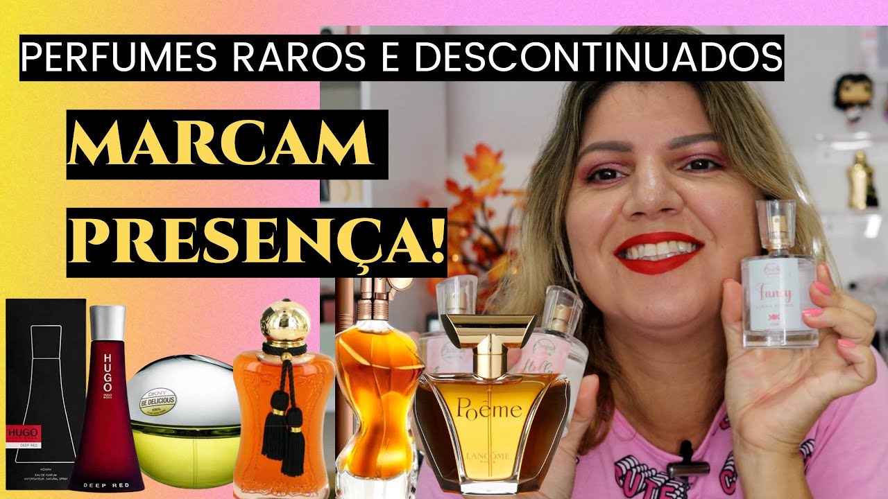 PERFUMES DESCONTINUADOS E RAROS QUE TODOS DEVERIAM CONHECER PROJETAM E MARCAM PRESENÇA