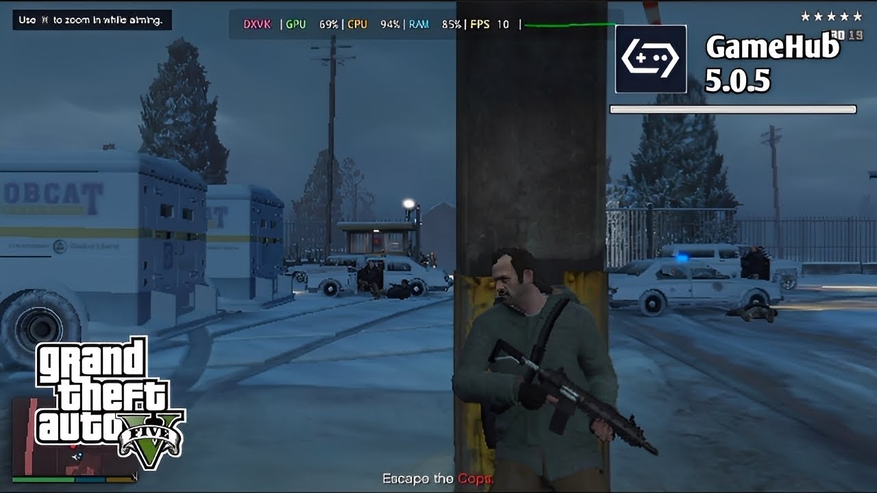 GameHub 5.0.5 | GTA V | Snapdragon 680