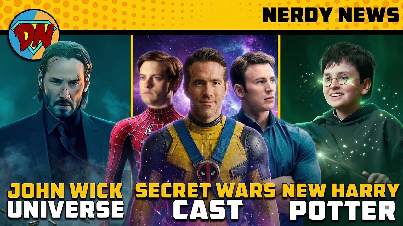Secret Wars Cast Reveal, Spiderman Breaks Record, Harry Potter Series  | Nerdy News 409