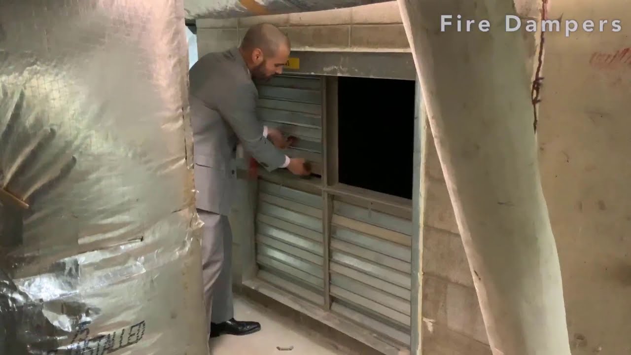 Fire Dampers: Inspection, Testing, and Maintenance