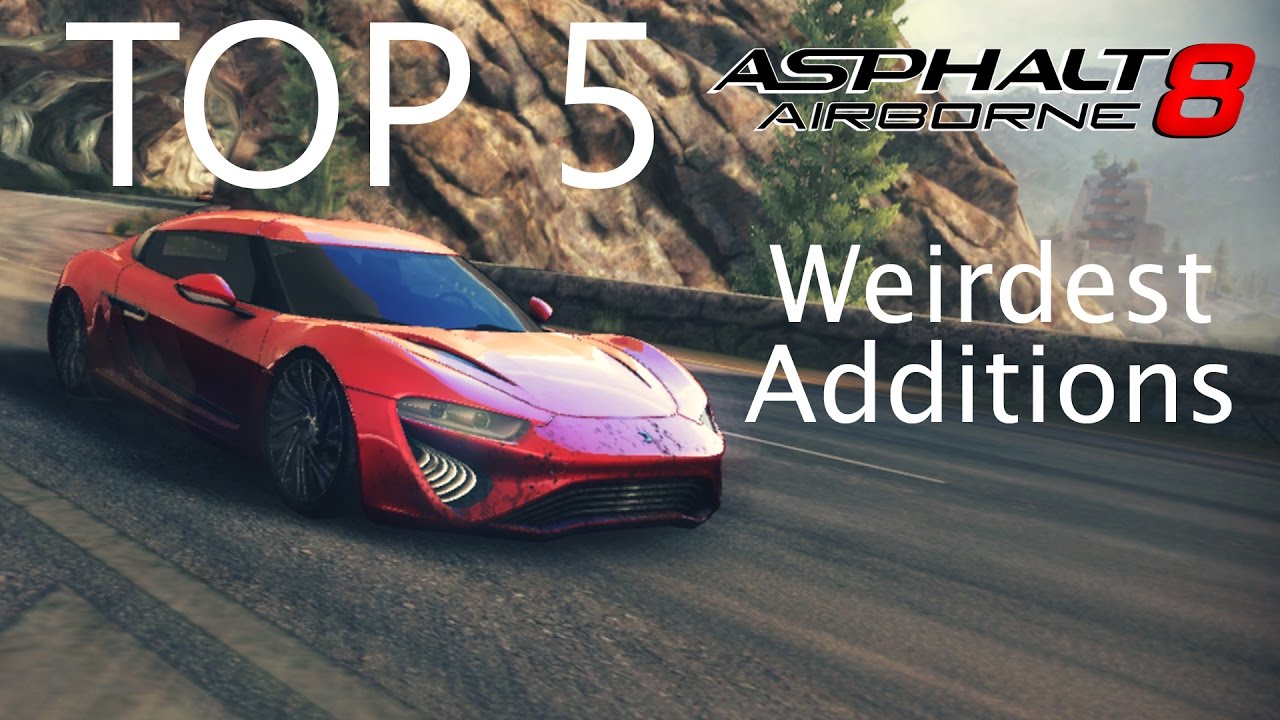 Asphalt 8: Top 5 Weirdest Additions to the Game