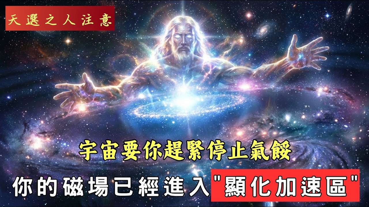 『天選之人』你已被宇宙看到，該停止氣餒了！如果你看到這個，一切都無法回頭！你的靈魂在此刻覺醒。