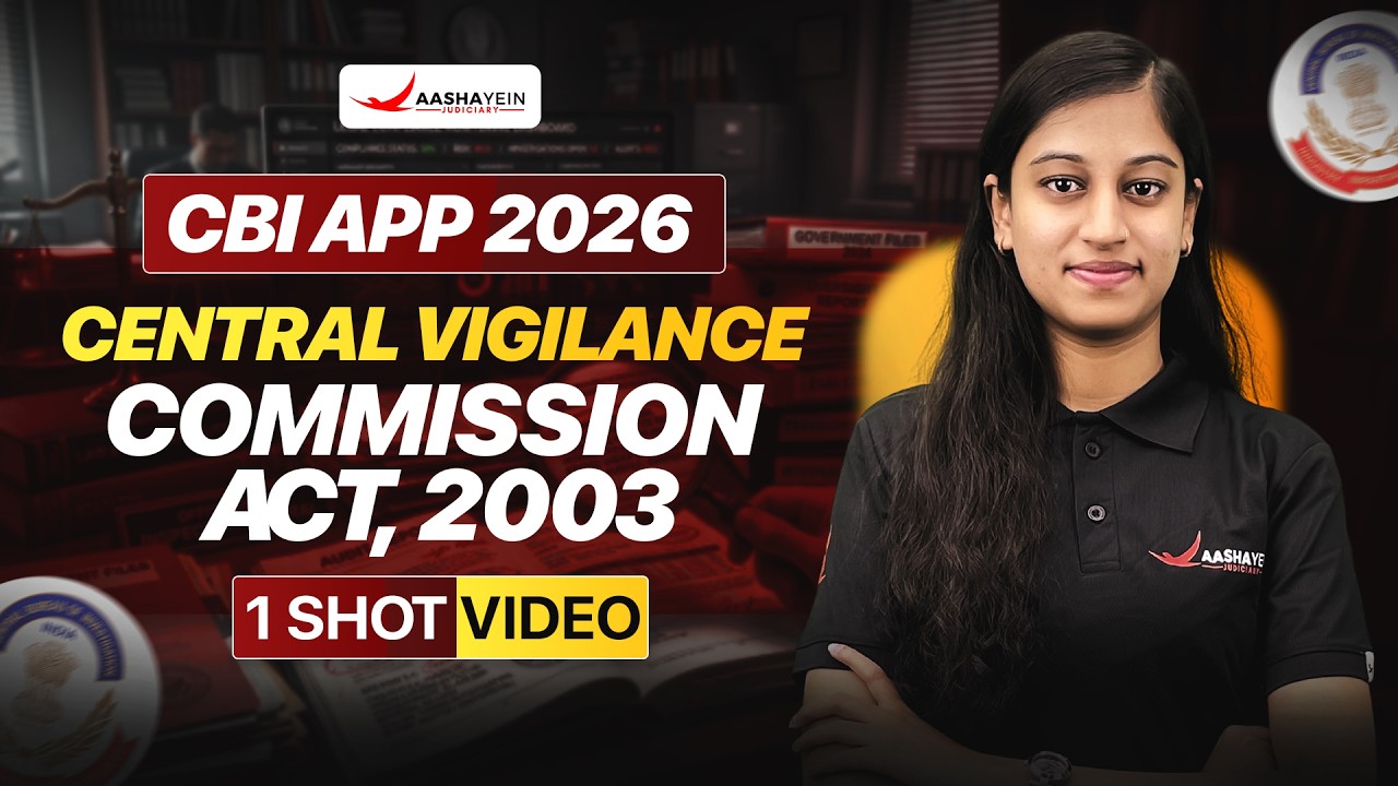 Central Vigilance Commission Act, 2003 One Shot Video🔥| CBI APP 2025 | Complete CVC Act in One Video