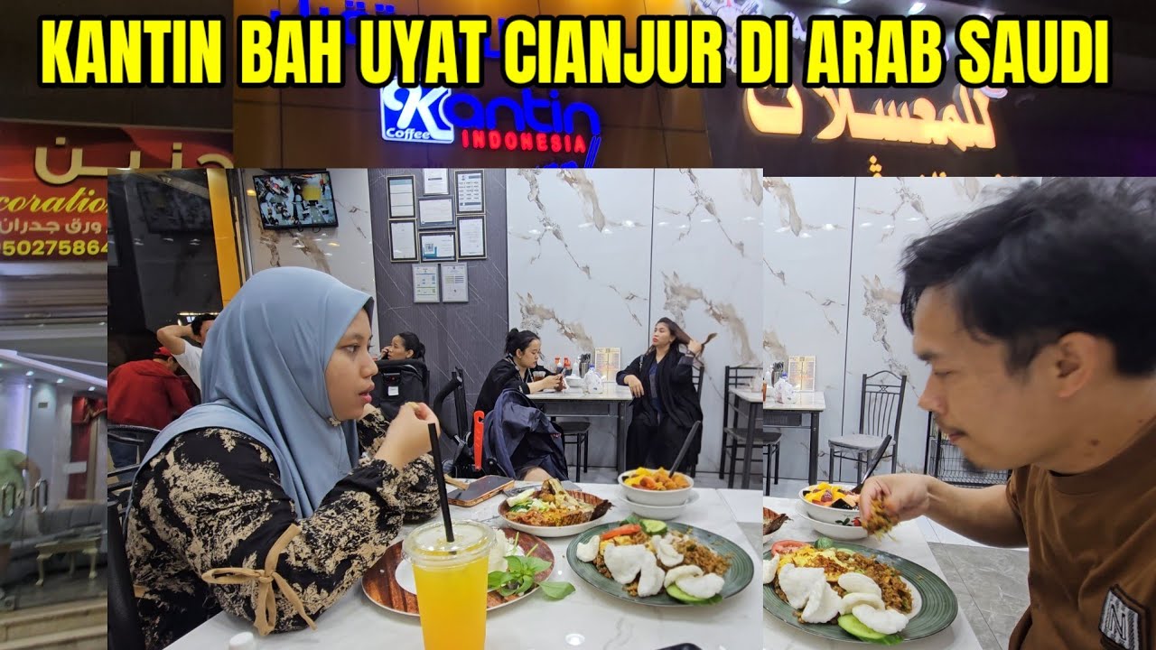 BAH UYAT CIANJUR BUKA RESTORAN DI ARAB SAUDI..