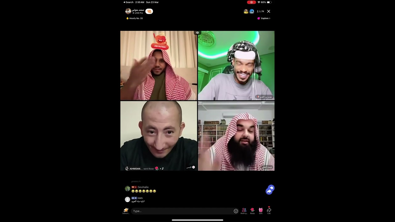 لايف تيك توك محمد حولي 23.03.2025