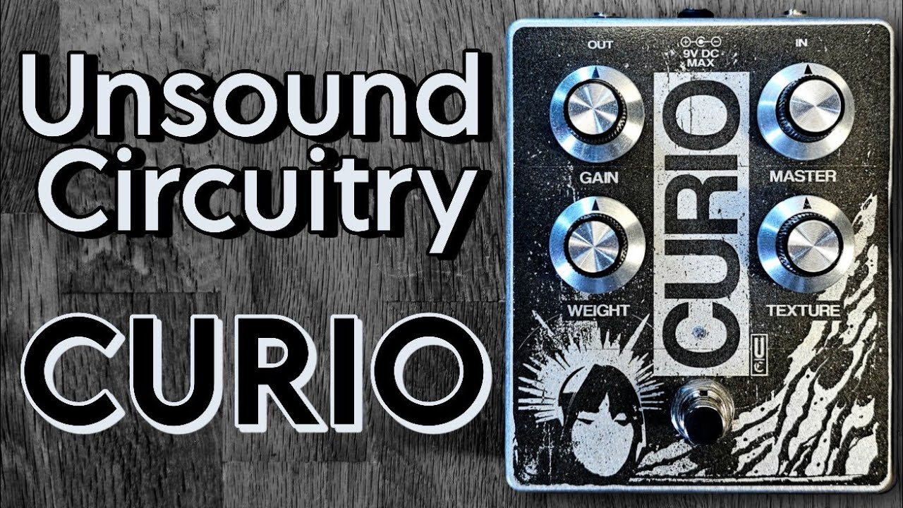 Unsound Circuitry Curio - a one-off brutalist fuzz clone