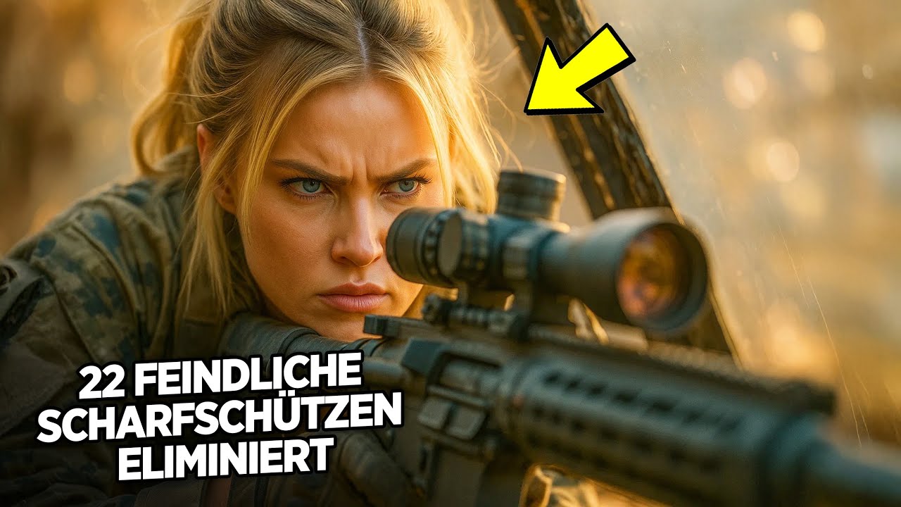 Sie war nur Geheimdienstoffizierin – bis feindliche Scharfschützen auftauchten und auf einen Scout-