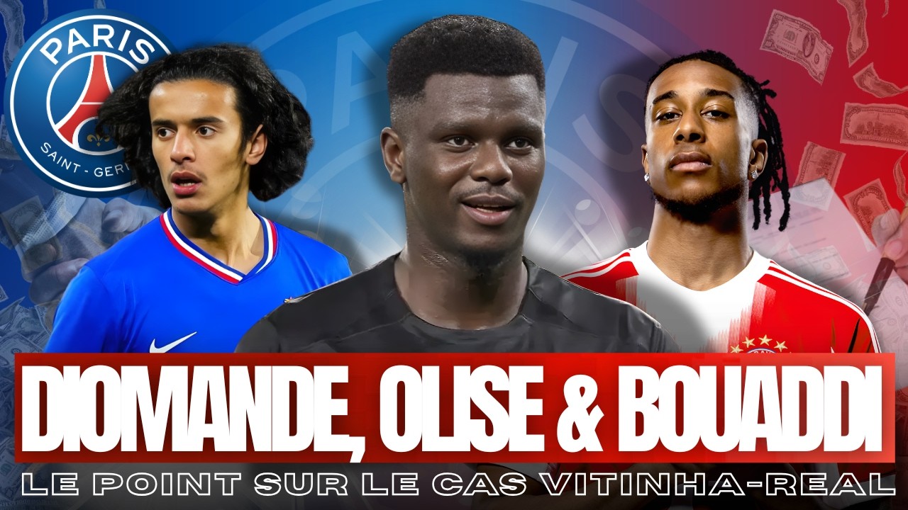 🚨 INFO MERCATO PSG 🔴🔵 UN DEFENSEUR PIST&Eacute; ! BOUADDI VEUT PARIS ! OLISE CET &Eacute;T&Eacute; ?! VITINHA AU R&Eacute;AL ? 🤣