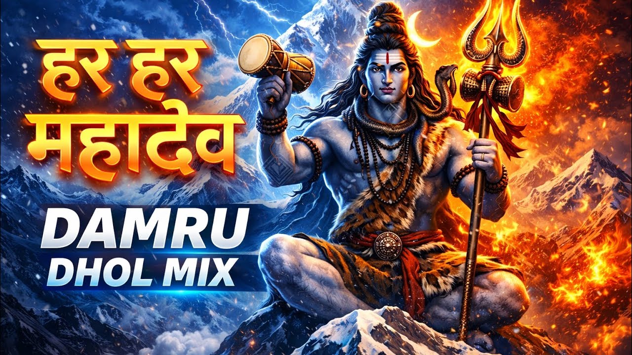 Bum Bum Bhole | Mahadev Damru Dhol Song | Shivratri Special DJ Mix|New shivratri song