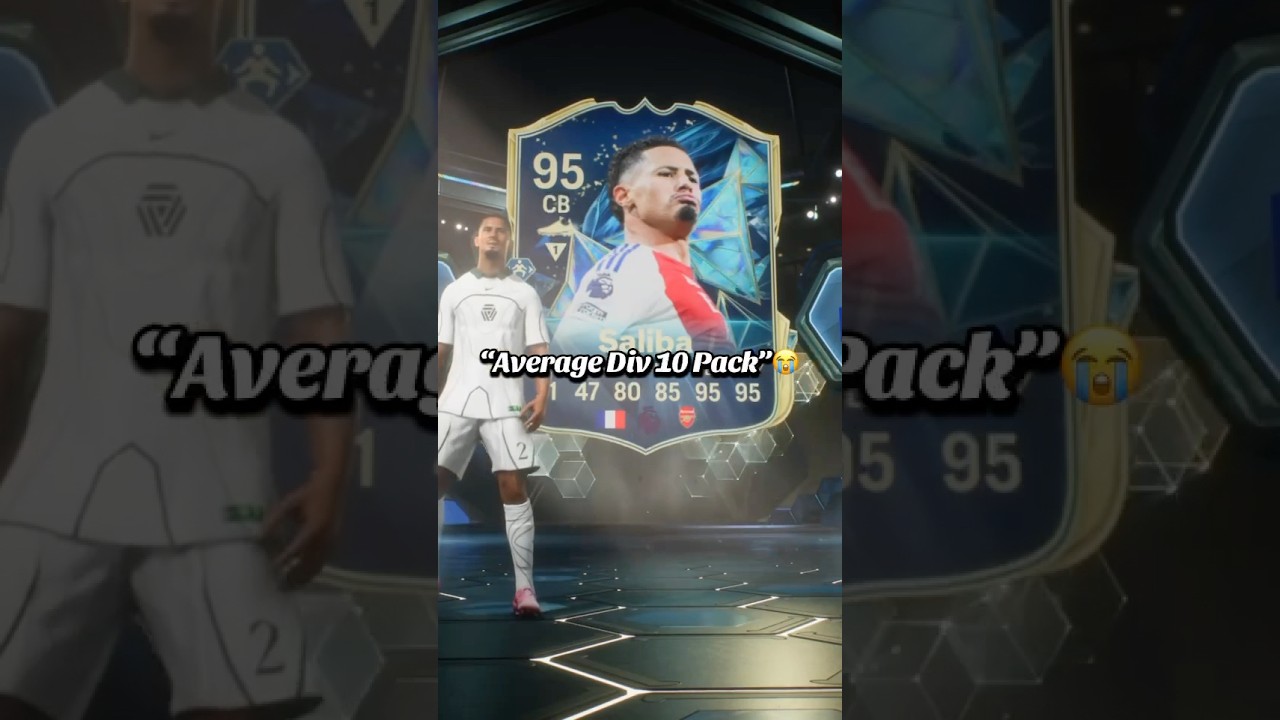 Average Div 10 Player TOTS Pack Luck Is UNREAL 💎 | Why Is It Always Them? #shorts #fc25 #fyp