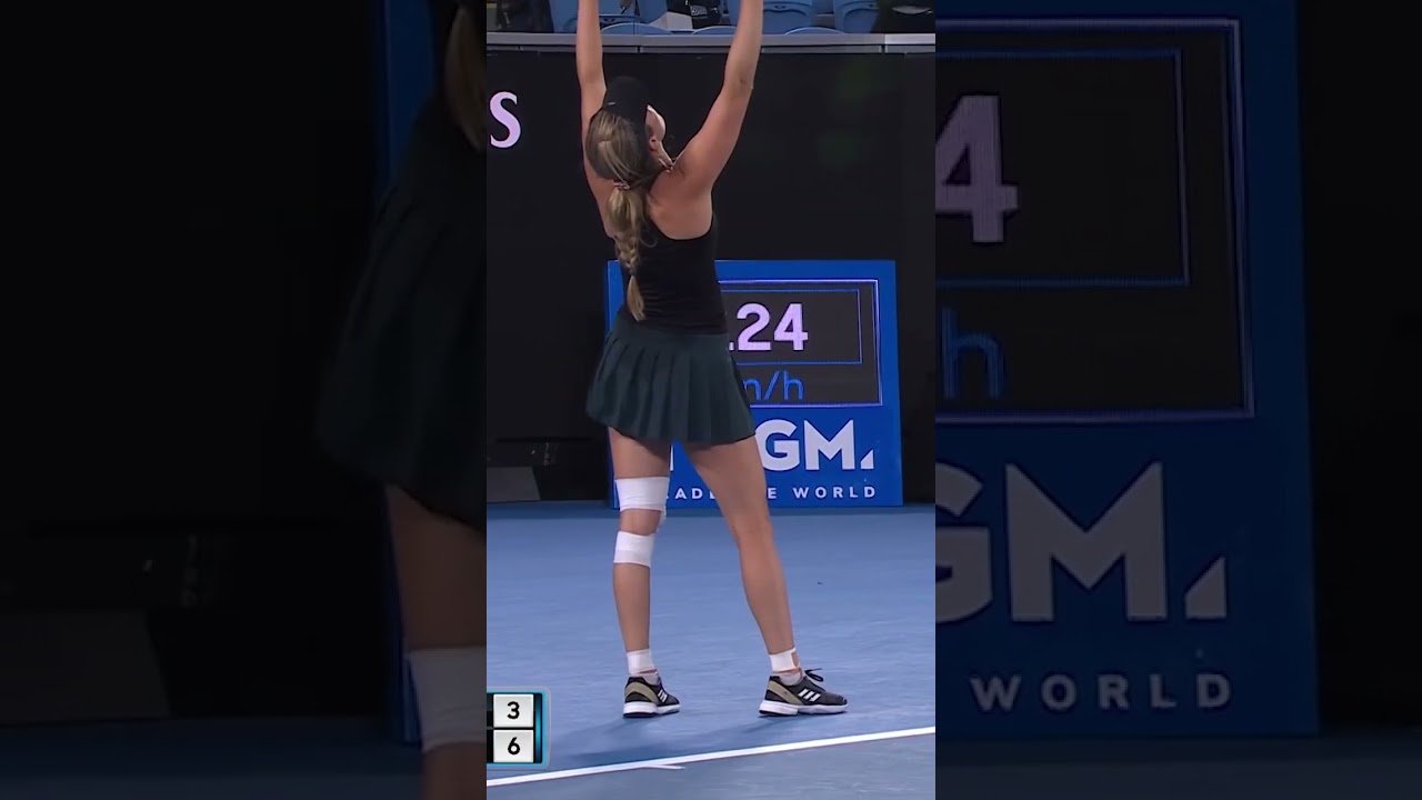 Danielle Collins rzuciła rakietę i zaczęła świętować zwycięstwo. Przedwcześnie!