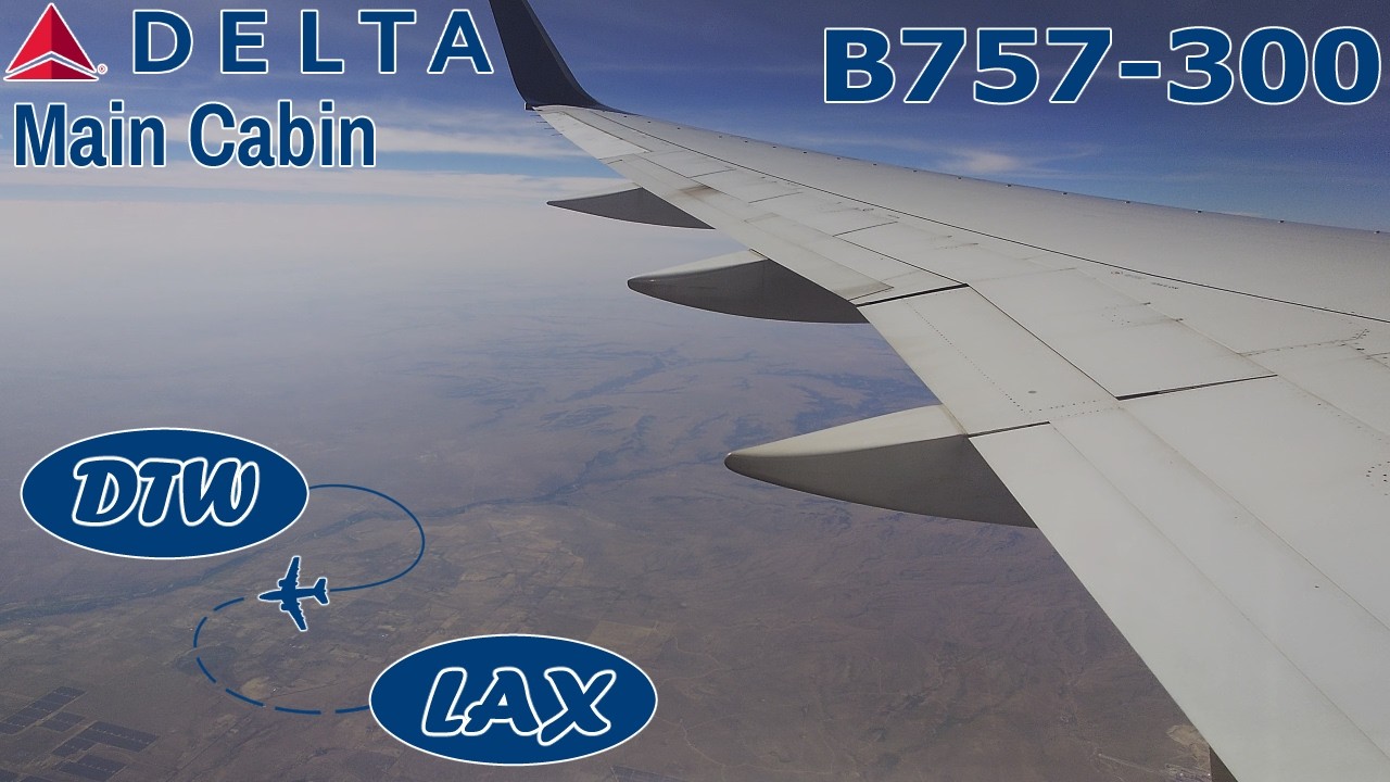 Flight Review - Cross Country on the Flying Pencil - Delta B757-300