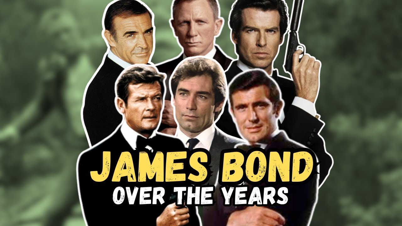 The Evolution of James Bond | From Connery to Craig