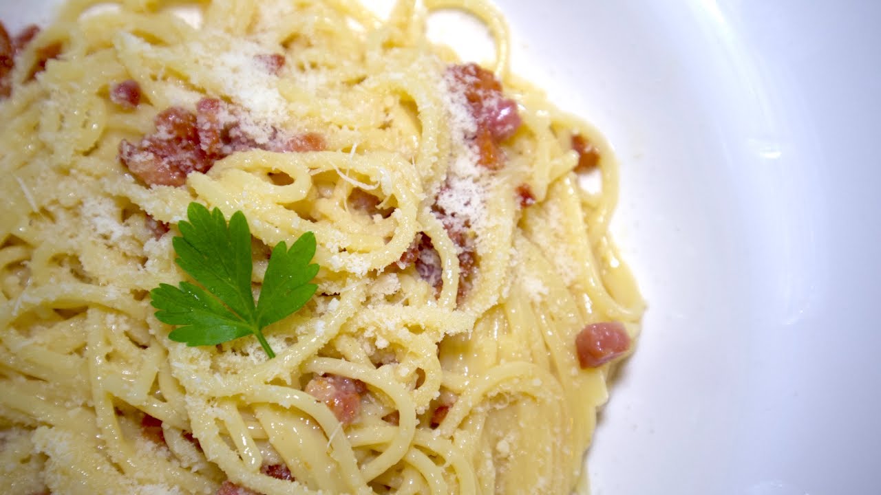 Paste carbonara reteta originala | Gata in 20 de minute