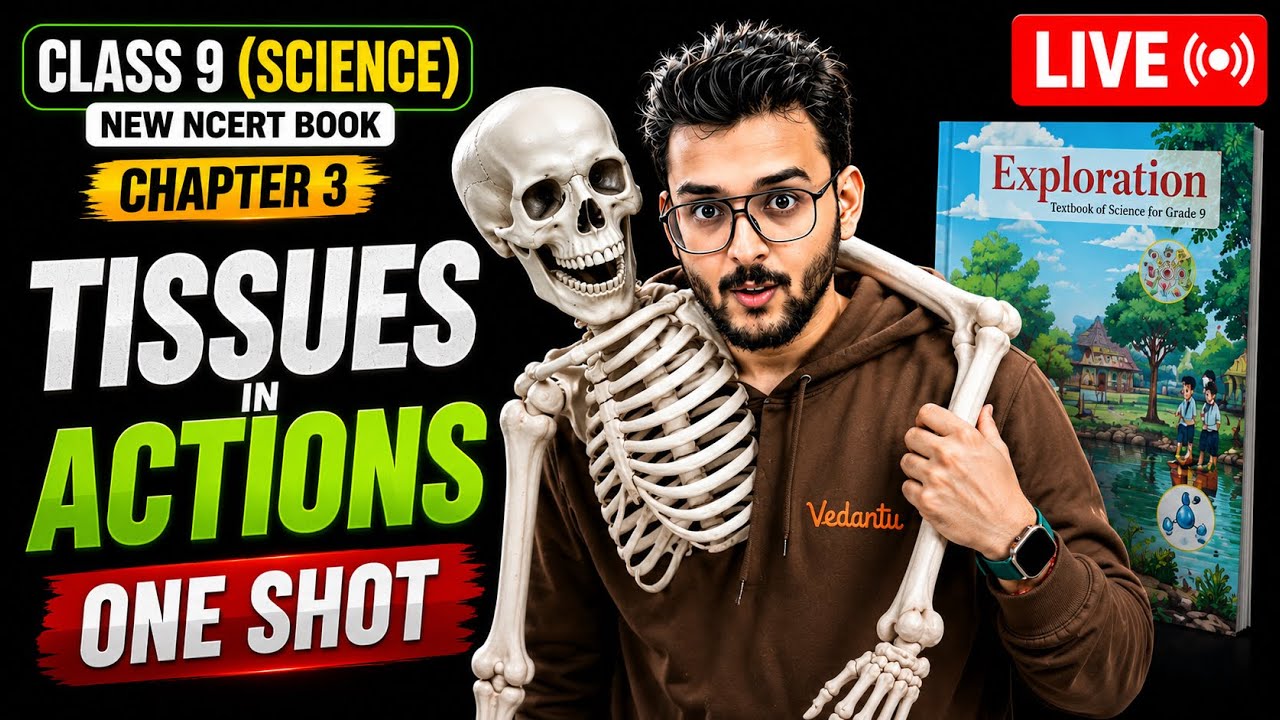 🔥Class 9 Science |Tissues in Action| Chapter-3|Exploration |One Shot| Pranav Pandey sir
