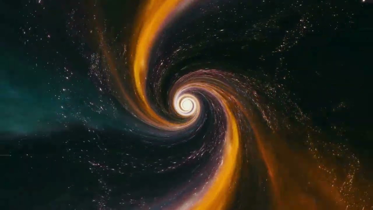 💫 Solar Wind – 4K Motion Background with Meditative Visuals & Binaural Sound ☀️ Study, Sleep, Relax