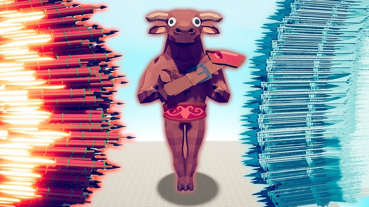 ZOMBIE MINOTAUR vs 2x EVERY GOD - TABS | Totally Accurate Battle Simulator 2026