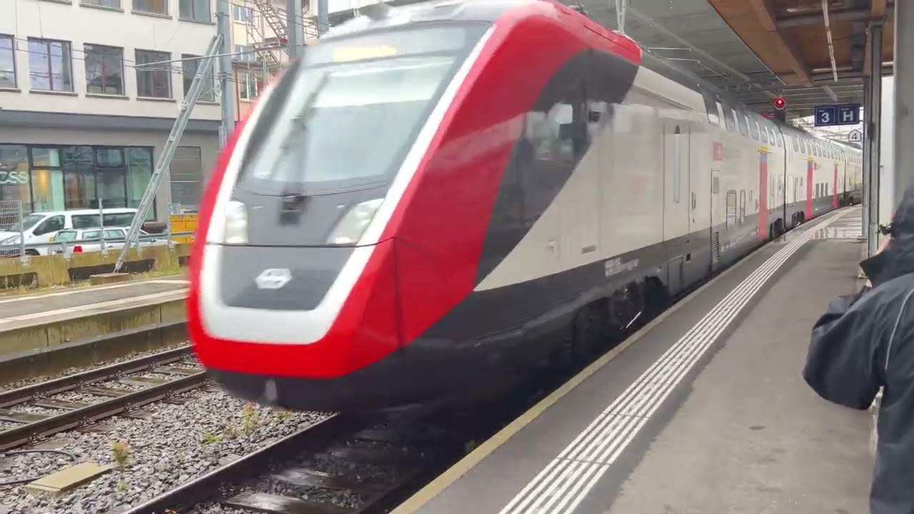 IC 1 nach St Gallen einfahrt in Bern