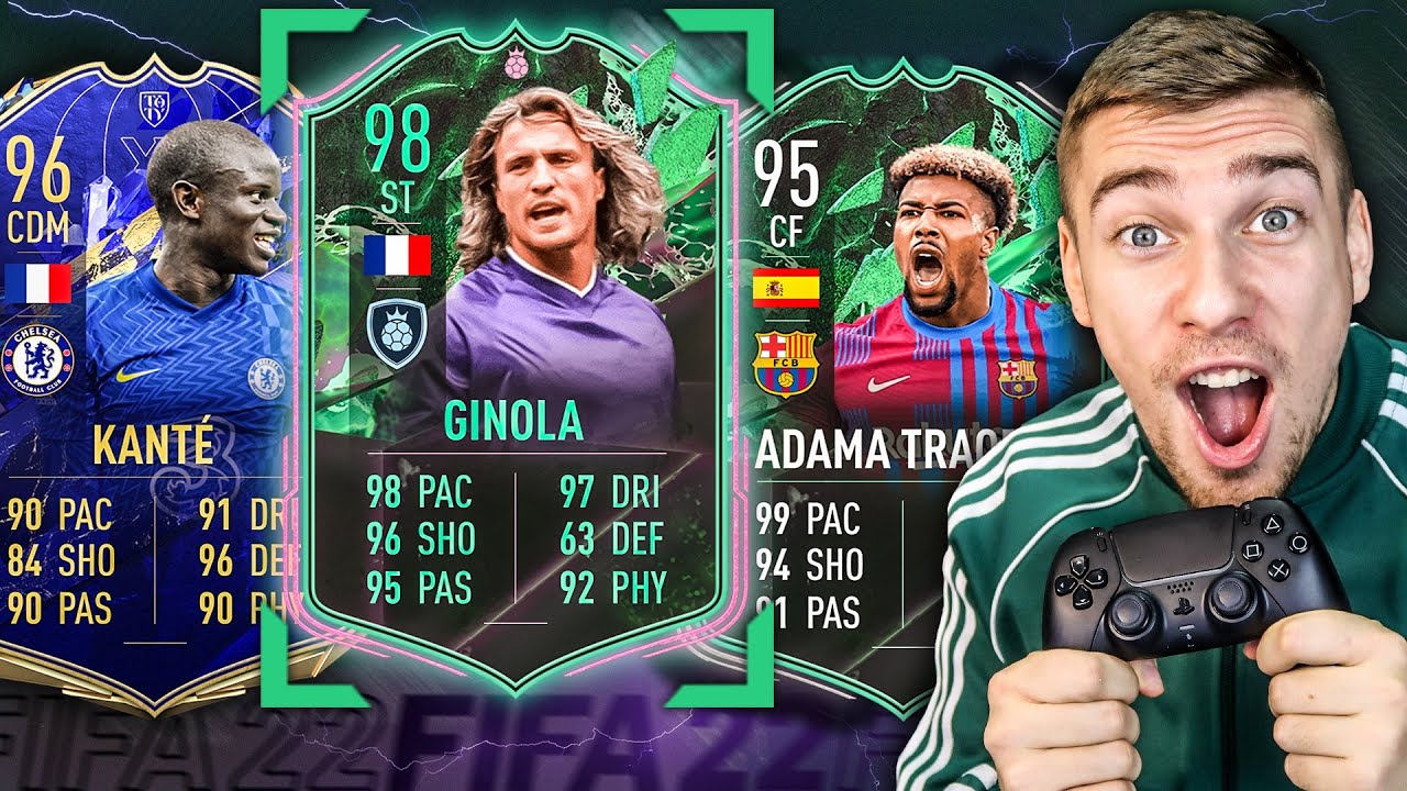 SHAPESHIFTER GINOLA I ADAMA TRAORE U NAJBOLJEM NAPADU FUT DRAFTA ! FIFA 22