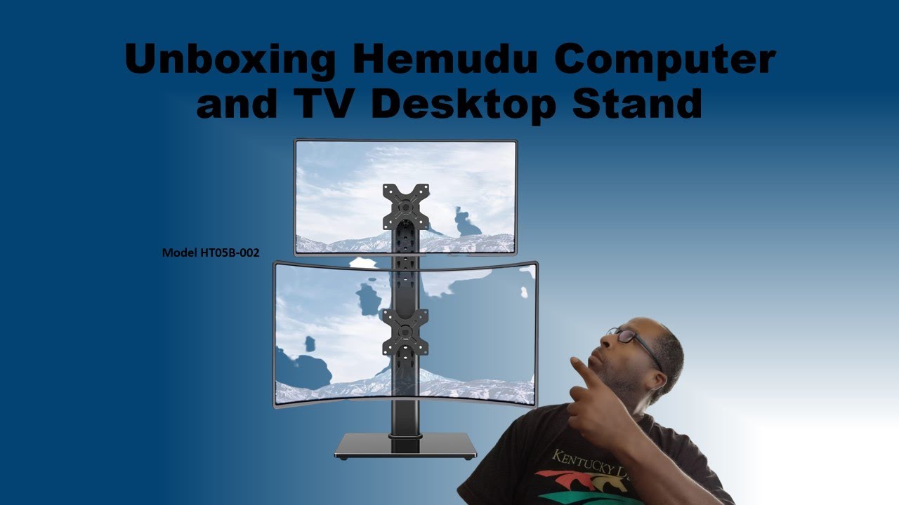 Unboxing Hemudu Computer and TV Desktop Stand