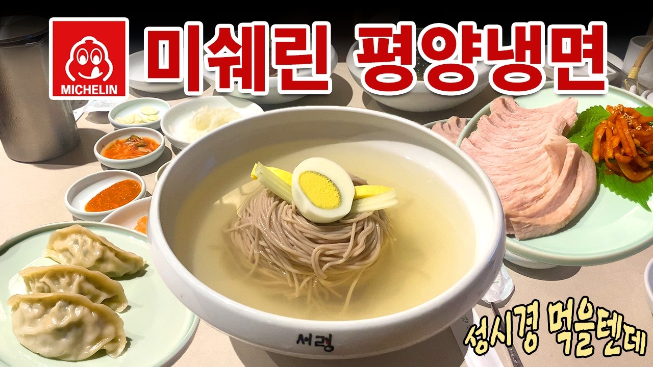 미쉐린(미슐랭) 가이드 선정! '성시경 먹을텐데' 추천! 평양냉면 맛집 남대문 ‘서령’ 🍜