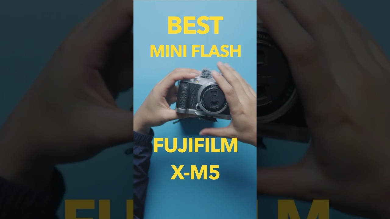 GODOX IM20 with FUJIFILM X-M5 #content #cameragear #fujifilm #godox #flash